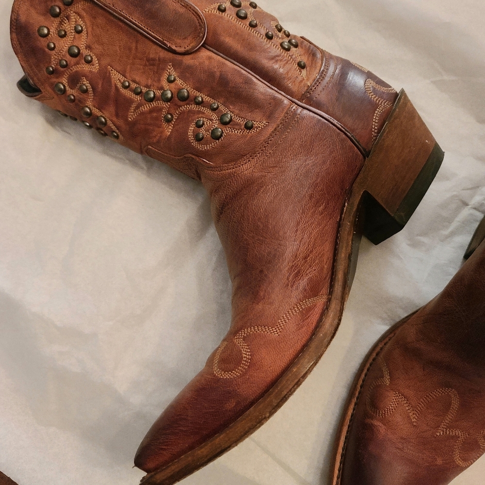 Lucchese 1883 Western Cowboy Boots Women Sz 7.5